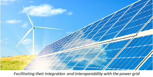 Facilitating their integration and interoperability with the power grid