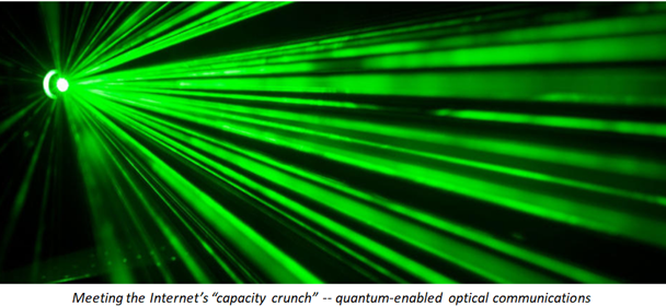 Quantum-enabled optical communications