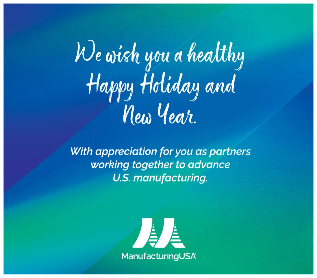 2022 Manufacturing USA Holiday Card