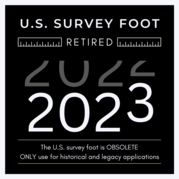 2023 US Survey Foot Retired