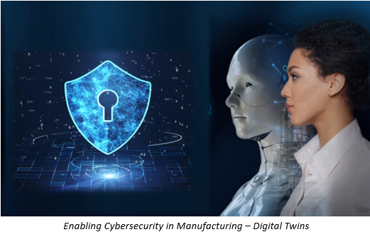 Enabling cybersecurity in manufacturing - digital twins