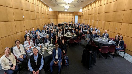 Photo of attendees at the Manufacturing USA 2023 Network Meeting