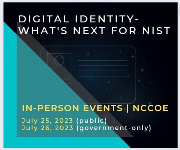Digital Identity - What's Next for NIST? 