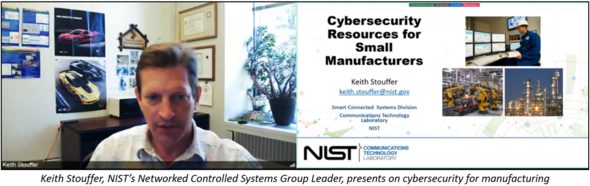 NIST presentation on cybersecurity for manufacturing