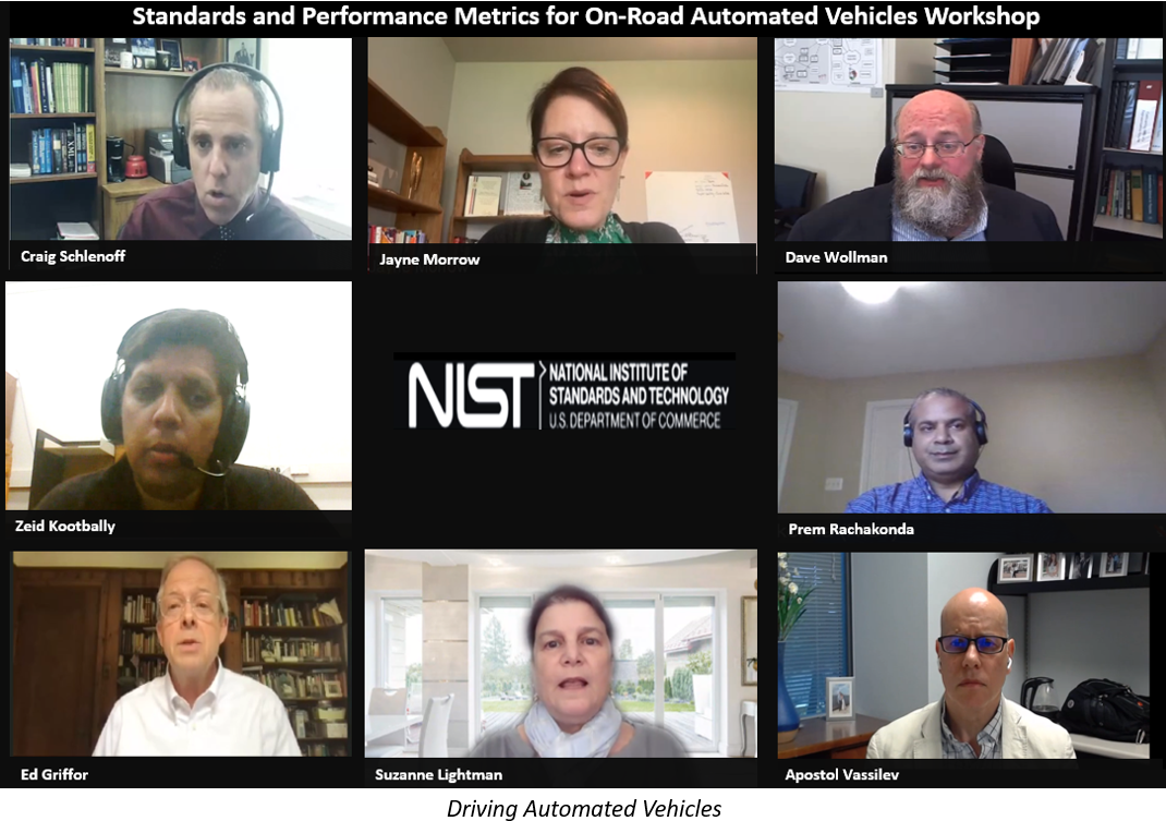 NIST speakers at Automated Vehicle Workshop September 2023