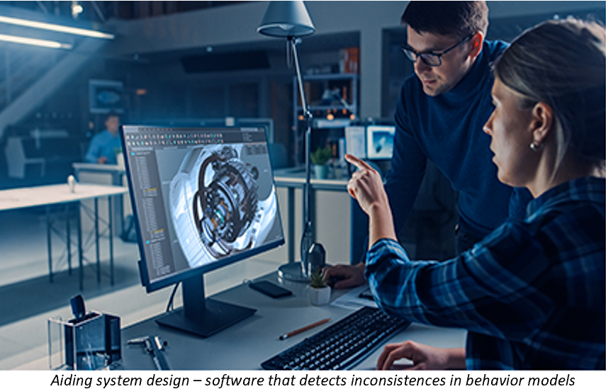 NIST software that detects inconsistencies in behavior models to aid system design