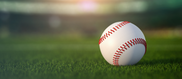 baseball in a field