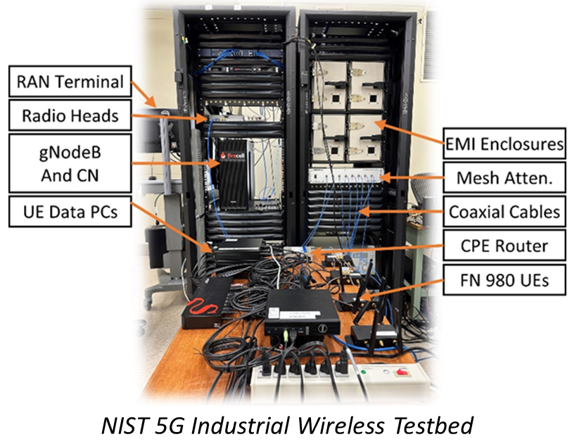 NIST 5G Industrial Wireless Testbed