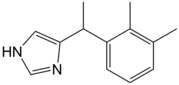 Chemical Structure of Medetomidine.