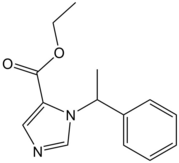 Chemical Structure of Etomidate.