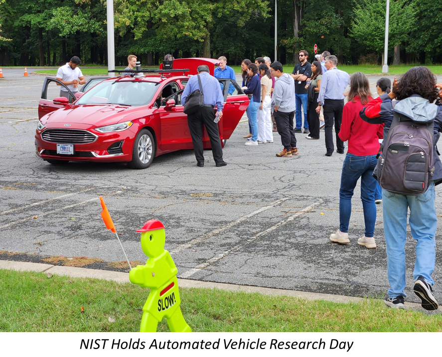 NIST holds automated vehicle research day