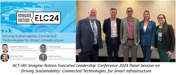 NIST Leader Participates in Panel Session on Smart Infrastructure at ACT-IAC ELC Imagine Nation 2024