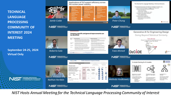 NIST Hosts Annual Meeting of Technical Language Processing Community of Interest