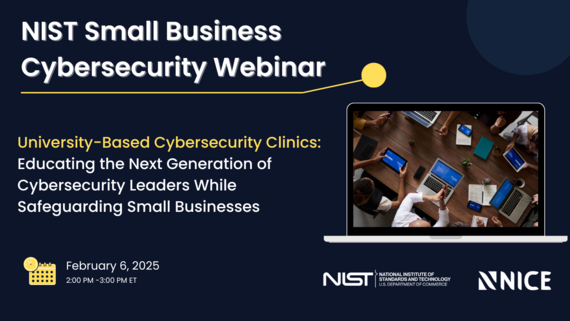 small business cybersecurity webinar promo