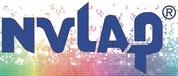 NVLAP Logo Solid Blue Colors Below