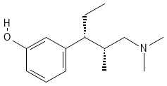 Structure of Tapentadol.