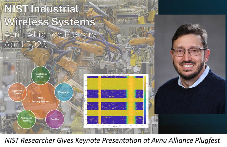 NIST Researcher Give Keynote Presentation at Avnu Alliance Plugfest