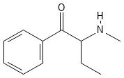 Structure of buphedrone.