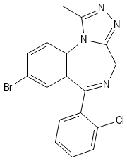 Structure of phenazolam.