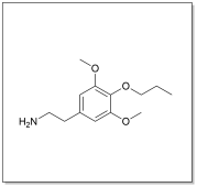 Structure of proscaline.