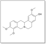 Structure of corypalmine.