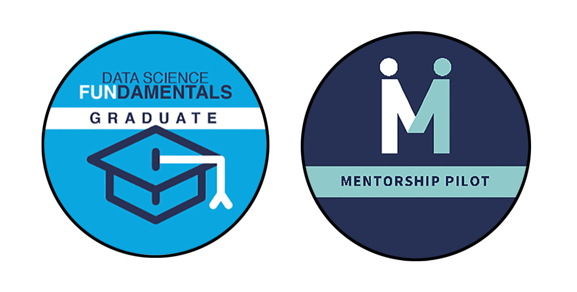 Badges given for Data Science
