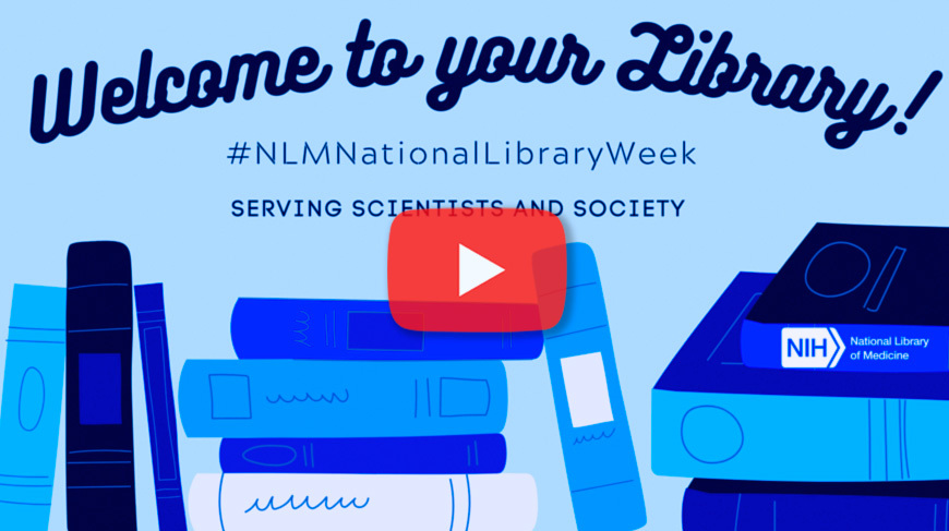 National Library Week YouTube Thumbnail
