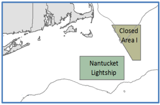 Closed Areas: CA1 and Nantucket Lightship