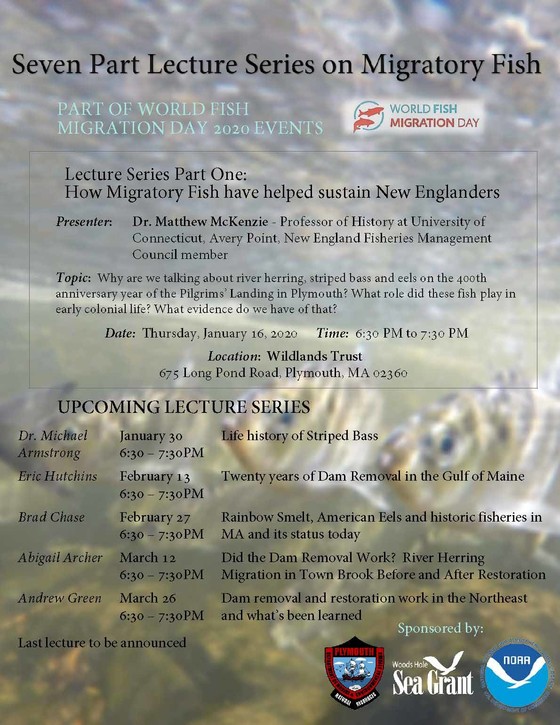 Migratory Fish Lecture Series List of Events