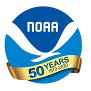 NOAA 50th logo