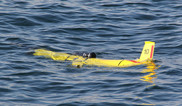 A glider equipped with an acoustic recorder to detect whales. NOAA Fisheries.jpg