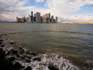 Manhattan’s Financial District as seen from Governor’s Island. Image credit: NOAA