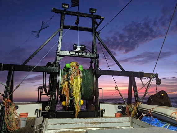 purple sky groundfish trawler. Kate Richerson, NOAA Fisheries