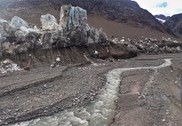 Melting glaciers could produce new Pacific salmon habitat in Alaska and British Columbia. Credit: Jonathan Moore/Simon Fraser University