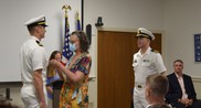NOAA Corp pinning ceremony