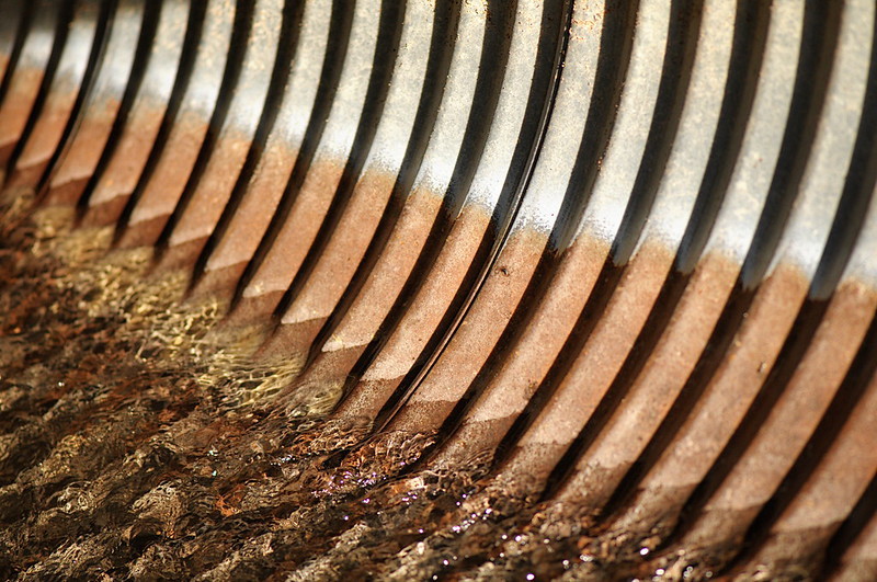 inside of a culvert