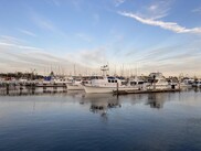 Fishing boats docked in San Diego, California