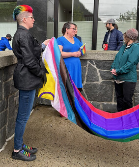 AKR employees show pride