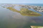Salt marsh around Mordecai Island, New Jersey protecting the Back Bay areas of Long Beach Island. Credit: R. Giannelli, NOAA NCCOS