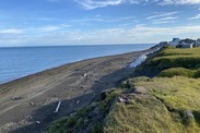 Barrow Beach in Utqiagvik, Alaska on the Arctic Ocean. Credit: Mabel Baldwin-Schaeffer