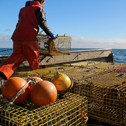 on demand gear on deck of lobster boat