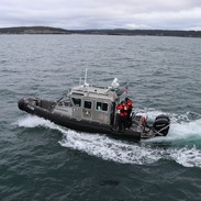 NOAA enforcement vessel on patrol
