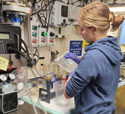 filtering water samples for eDNA