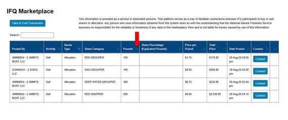 Marketplace Sort with Arrow