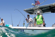 Recreational anglers enjoy a day on the water in the Florida Keys. NOAA/Matt McIntosh