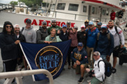 veterans fishing at Grays Reef NMS