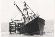 Clam dredge near Cape May, New Jersey