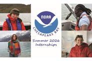 NOAA Chesapeake Bay summer 2026 interns