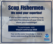 "Scup Fishermen: We need your expertise!"
