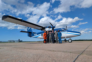 aerial survey team